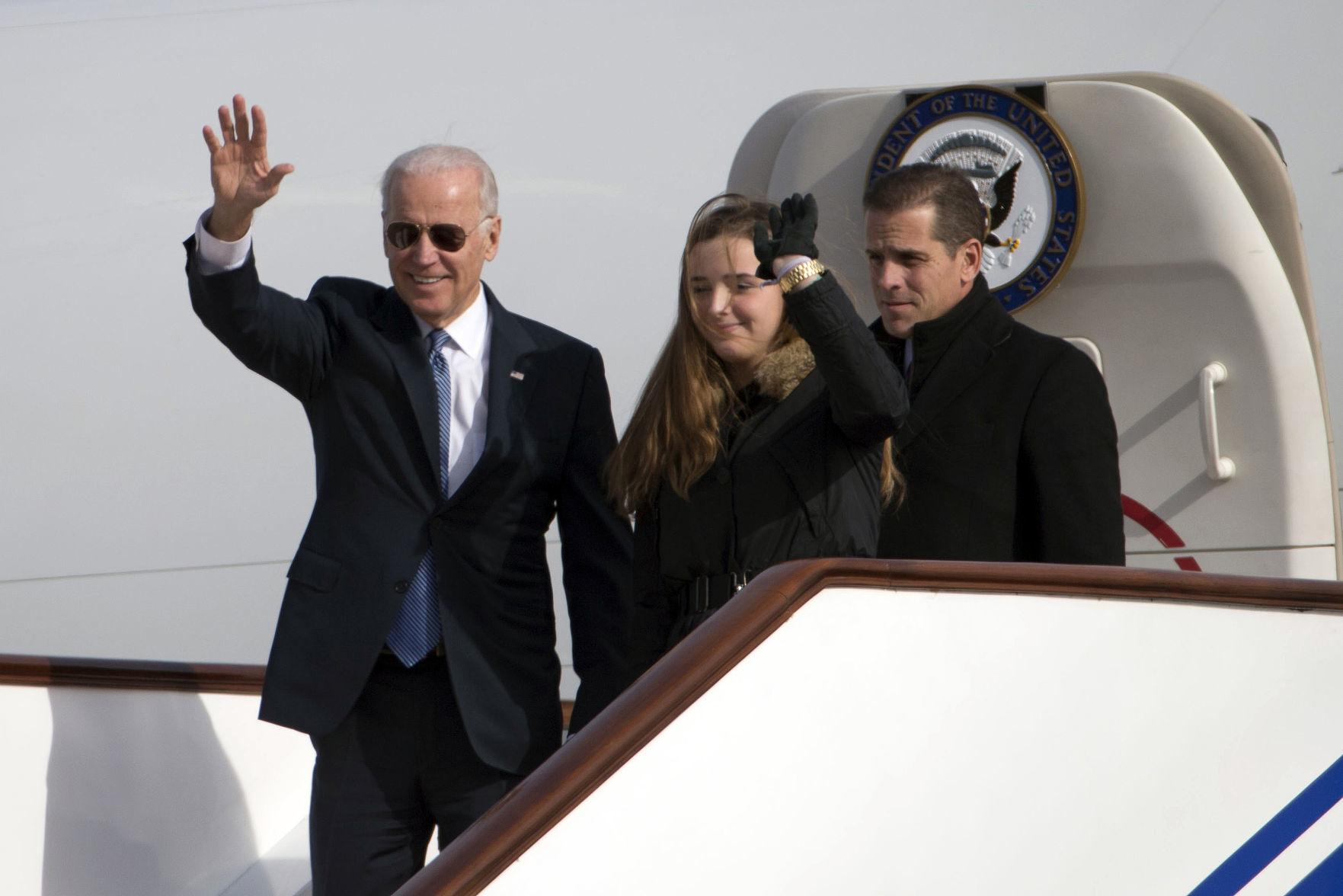 Joe Biden, Finnegan Biden, Hunter Biden